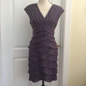 Adrianna Papell Mauve Sleeveless Dress